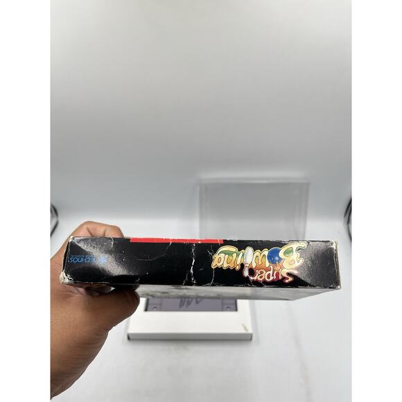 Super Bowling Super Nintendo SNES With Original Box + Protector - Picture 12 of 16